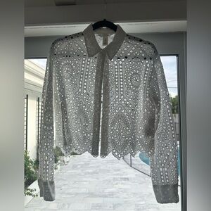 H&M Medium White Shirt